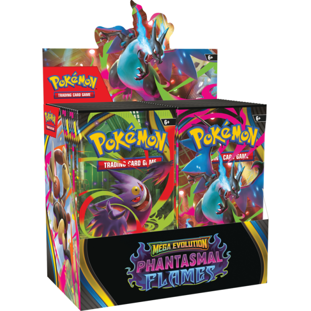 Pokemon Mega Evolution Phantasmal Flames Booster Box (36 Packs)